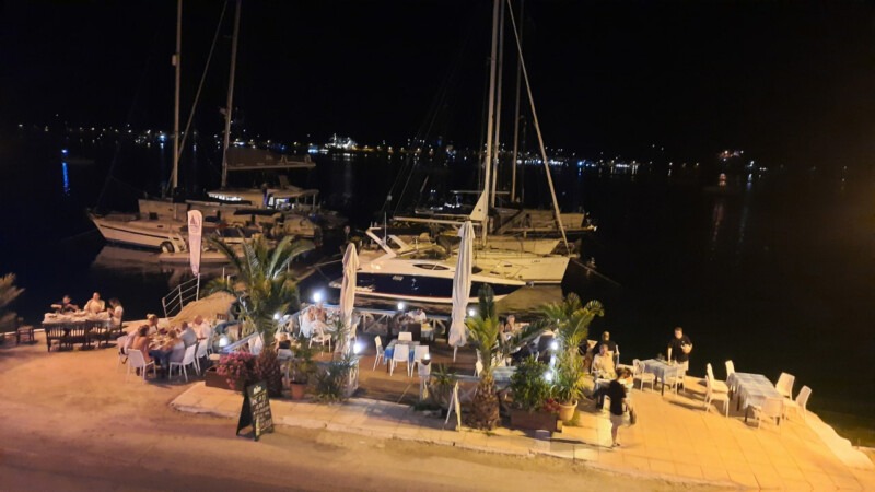 Vlicho Pontoon at Limanaki Taverna